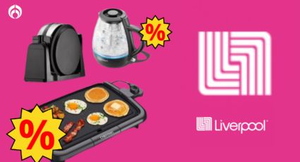 Liverpool remata este set eléctrico Chefman; viene con 3 piezas para hacer un desayuno completo