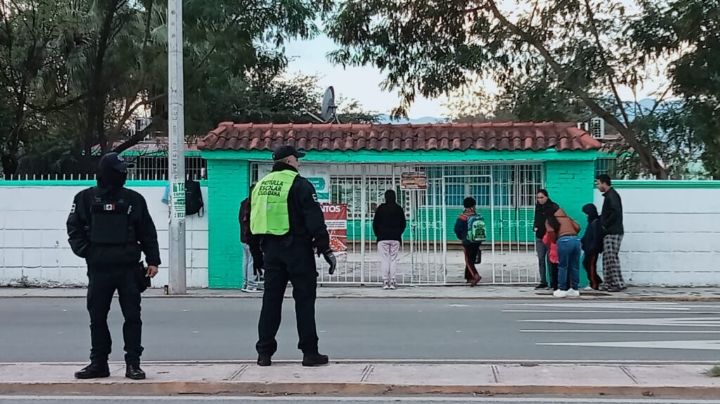 Realizan operativo por regreso a clases seguro en Escobedo NL