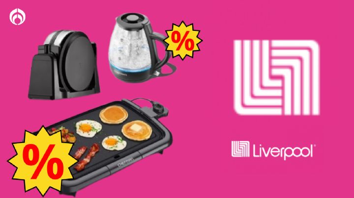 Liverpool remata este set eléctrico Chefman; viene con 3 piezas para hacer un desayuno completo