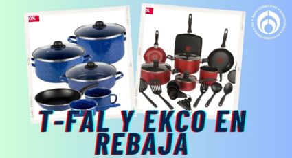 La tienda poco conocida con baterías T-Fal y Ekco en remate al 30% de descuento