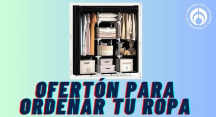 Bodega Aurrera casi ‘regala’ clóset armable con descuentote del 70%; es resistente y fácil de armar