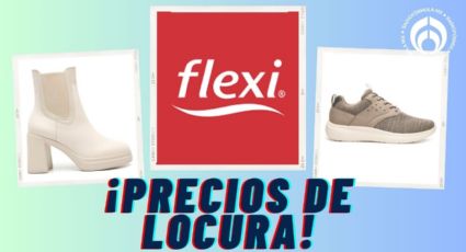 Flexi hace rebaja de invierno: pone zapatos, tenis y botas a mitad de precio y 3 meses sin intereses