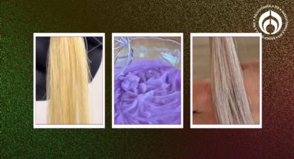 La crema matizadora casera para platinar canas y el cabello pintado de rubio sin gastar mucho dinero