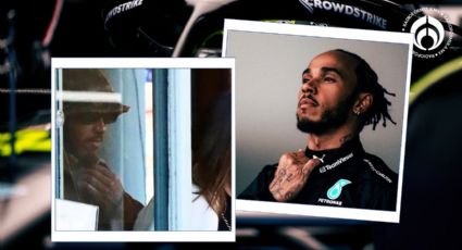 Lewis Hamilton va más rápido que un F1 y lo captan en cita con hermosa actriz latinoamericana