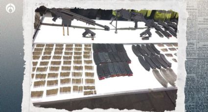 Confiscan arsenal de armas en NL; capturan a 27, entre ellos 7 menores