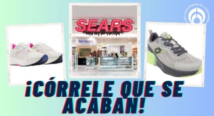 Sears tiene tenis para correr a mitad de precio: son ligeros, flexibles y con suela especializada