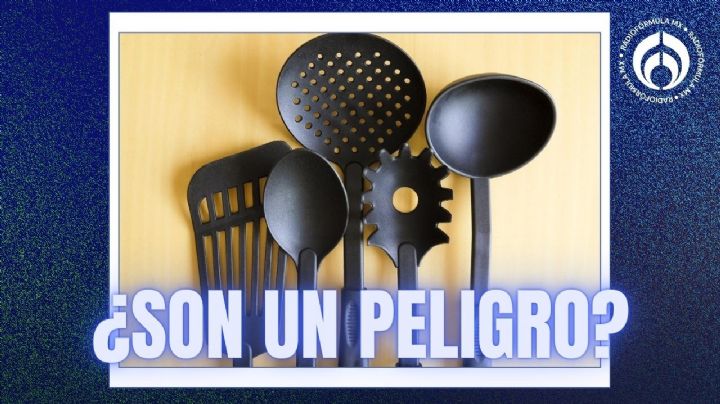 ¿Microplásticos? La razón por la que expertos recomiendan no usar utensilios negros en la cocina