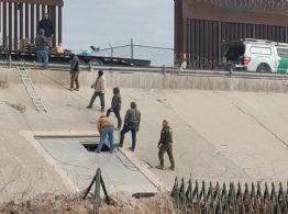 Clausuran túnel clandestino de tráfico de migrantes en frontera Juárez-El Paso