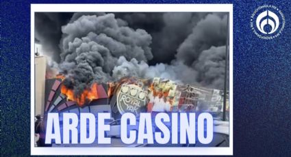 (VIDEOS) ATERRADOR incendio consume casino en Culiacán