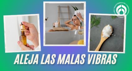 ¿Cómo liberar energía negativa del cuerpo? Prepara este baño espiritual para deshacerte de ella