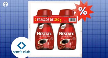 Sam's Club rebaja 2 frascotes de Nescafé con muy buena calificación de Profeco