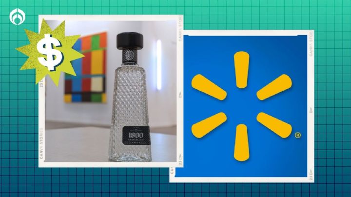 Walmart deja a precio de outlet el Tequila 1800 Cristalino Añejo; es 100% agave