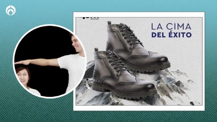 La tienda poco conocida que vende zapatos al 50% de descuento con altura discreta para chaparritos