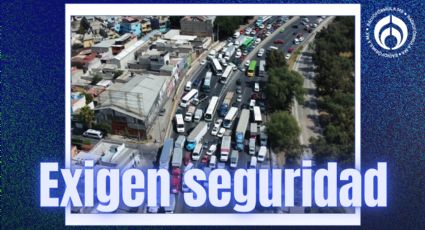 Protesta de transportistas: exigen seguridad ante secuestros de conductores y cobro de derecho de piso