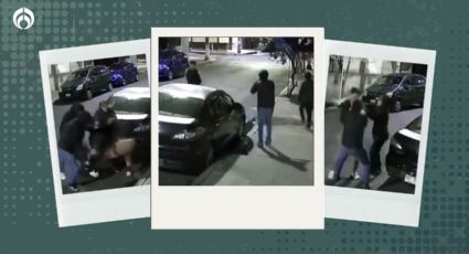 VIDEO Encapuchados asaltan, golpean y tiran a estudiante que esperaba el camión en CDMX