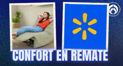 Walmart rebaja $4,000 a sillón individual reclinable súper suavecito y cómodo