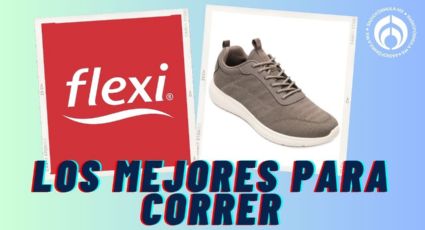 Flexi: los tenis para correr en rebaja que no le piden nada a los de Nike; hay gris y negro