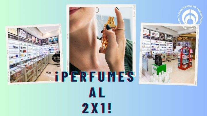 Las 6 plazas comerciales donde hay una tienda que vende perfumes al 2X1