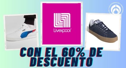 Liverpool remata estos tenis Puma, Adidas y Tommy con 60% de descuento