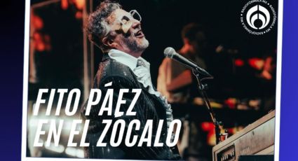 Fito Páez EN VIVO: comienzan a llegar al Zócalo de la CDMX