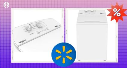 Walmart remata lavadora Whirlpool de 16 kg; ahorra agua, cuida la ropa y tiene buenas reseñas