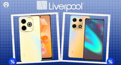 3 celulares de gama media con el 50% de descuento que Liverpool deja baratísimos