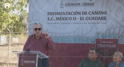 Inaugura gobernador de Sinaloa carretera para comunidades rurales