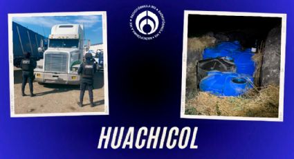 Aseguraron 50 mil litros de 'huachicol' y 735 pastillas psicotrópicas en Guanajuato