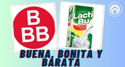 ¿Qué tanta proteína tiene la leche Lacti Bu que Tiendas 3B tiene a $9 el litro?