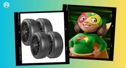 Bodega Aurrera remata kit de 4 llantas Pirelli resistentes a altas temperaturas con garantía incluida