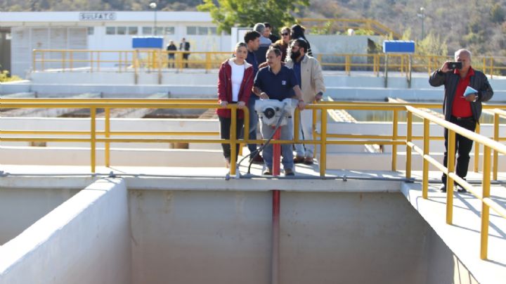 ¡Preparada antes de las lluvias! Supervisa Estrella trabajos en potabilizadora Miravalles