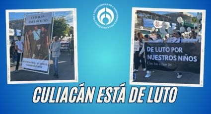 Marchan en Culiacán para exigir justicia por asesinato de Gael y Alexander: 'los niños no se tocan'