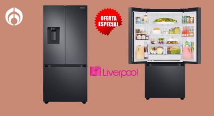 Liverpool rebaja 10 mil pesos a este refrigerador Samsung ahorrador de luz y diseño elegante