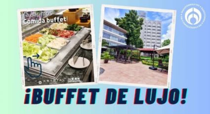 El buffet en un lujoso hotel de CDMX por sólo 200 pesos; hay de todo