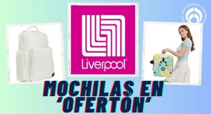 Liverpool: las mochilas para la escuela, trabajo o ir de viaje originales con el 60% de descuento