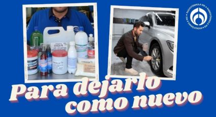 Los productos que sí sirven para un auto limpio… y sin llevarlo a lavar, según experto