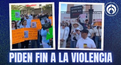 Marcha por la paz en Culiacán: "¡Queremos vivir sin miedo!", exigen ciudadanos ante violencia