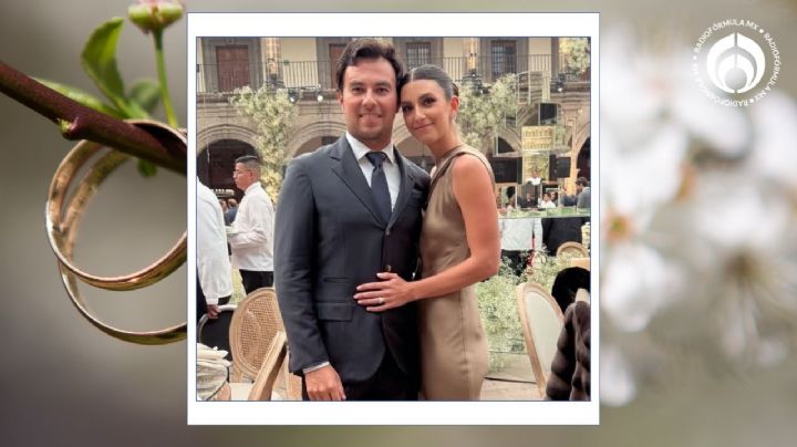 ¿Dónde anda Checo Pérez? Fue el invitado de lujo en la boda de Johanna Elias Slim (FOTOS)