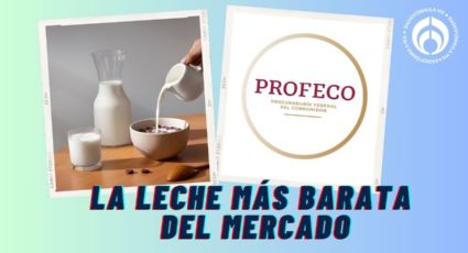 La leche entera avalada por Profeco que cuesta mucho menos que Alpura