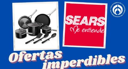 Sears remata batería de cocina Ninja con 11 piezas antiadherentes que no se astillan