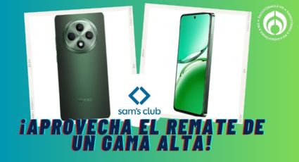 El Oppo Reno 12 que no te defrauda; tiene 256 GB, potente batería y Sam's Club lo tiene en rebaja