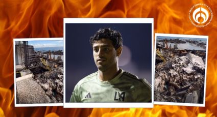 ¡Sólo cenizas! Así quedó la casa de Carlos Vela que fue destruida por los incendios de Los Angeles