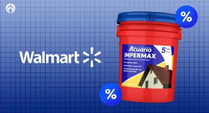 Walmart deja barato impermeabilizante Acuario efecto térmico; con muy buena calificación de Profeco