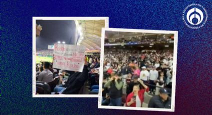 (VIDEO) Aficionados de Culiacán protestan contra gobernador en partido de beisbol