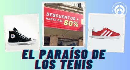 La tienda secreta de tenis Adidas, Nike y Reebok originales por menos de 650 pesos