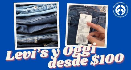 El supermercado con jeans reetiquetados de marcas como Levi’s y Oggi que están baratísimos