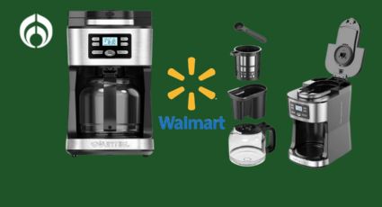 Walmart tiene con descuento esta cafetera con molino y filtro lavable incluido