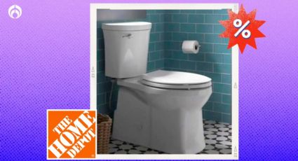 Home Depot rebaja sanitario Kohler de alta calidad con sistema antimanchas y ahorro de agua