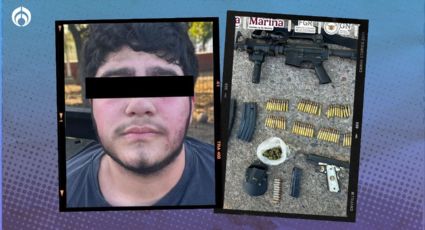 Detienen a joven armado vinculado a los 'Chapitos' en jardín botánico de Culiacán