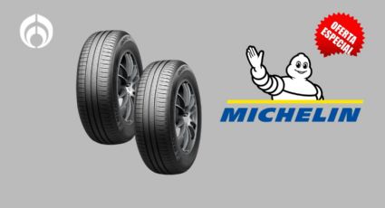 Bodega Aurrera remata este paquete de llantas Michelin con Tecnología Iron Flex